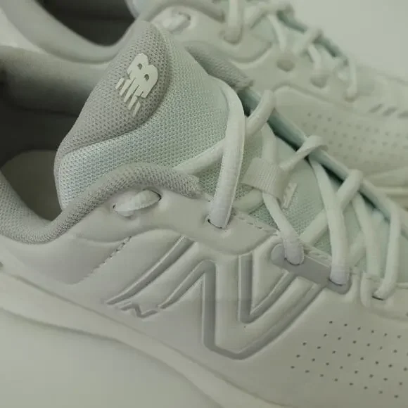 New Balance 696 V5 Tennis Pickleball Shoes Court Athletic White Wide W10D/ M8.5 - Picture 3 of 7